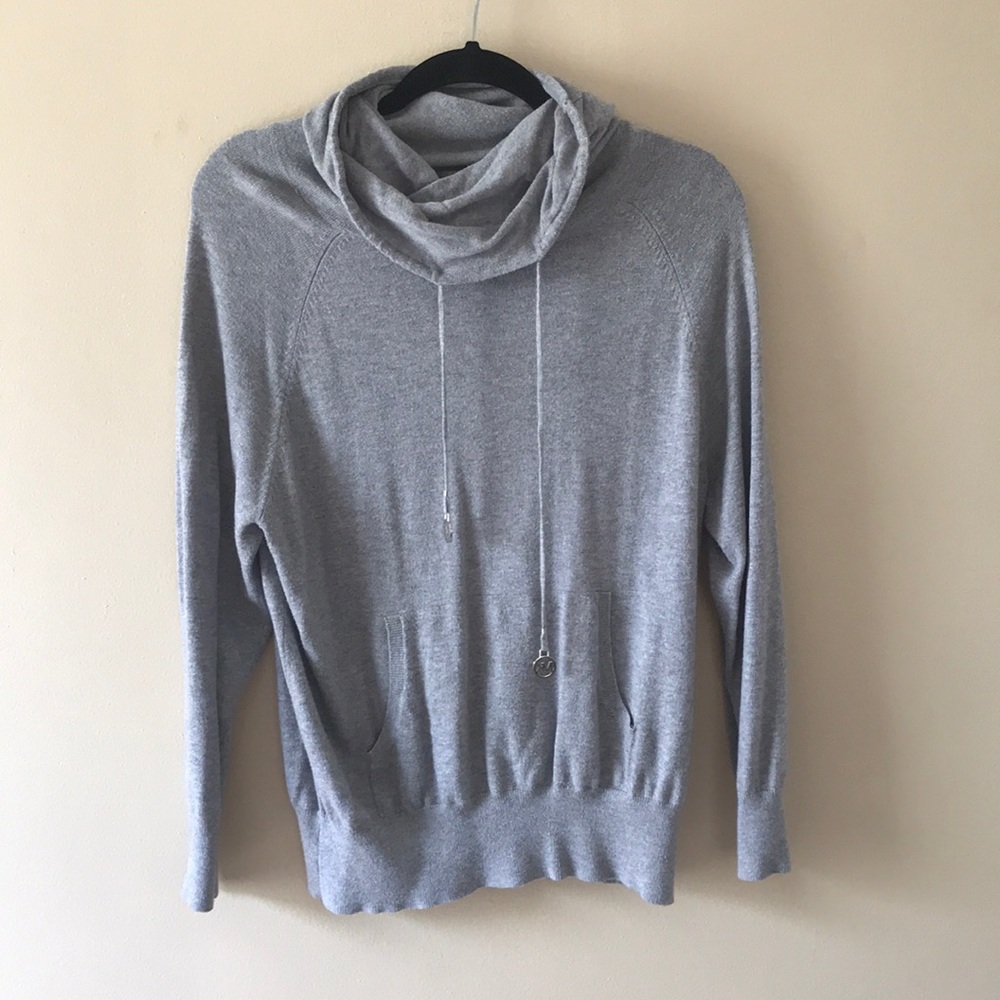 Gray Michael Kors scoop neck